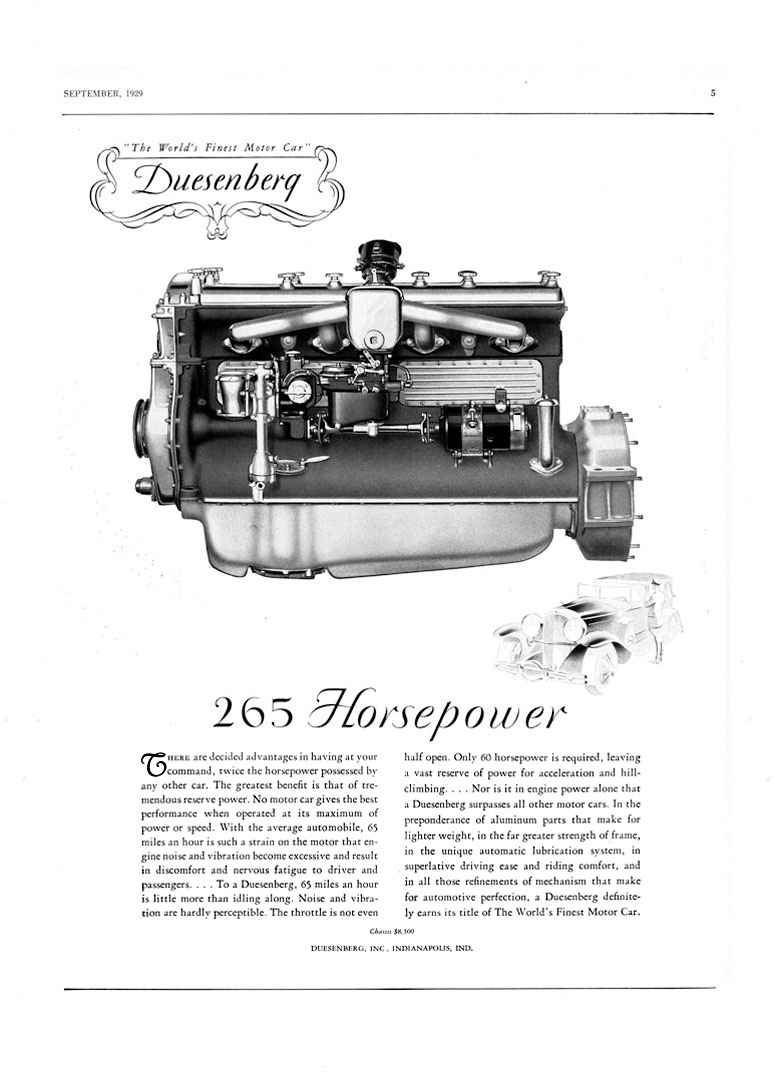 1929 Duesenberg 6